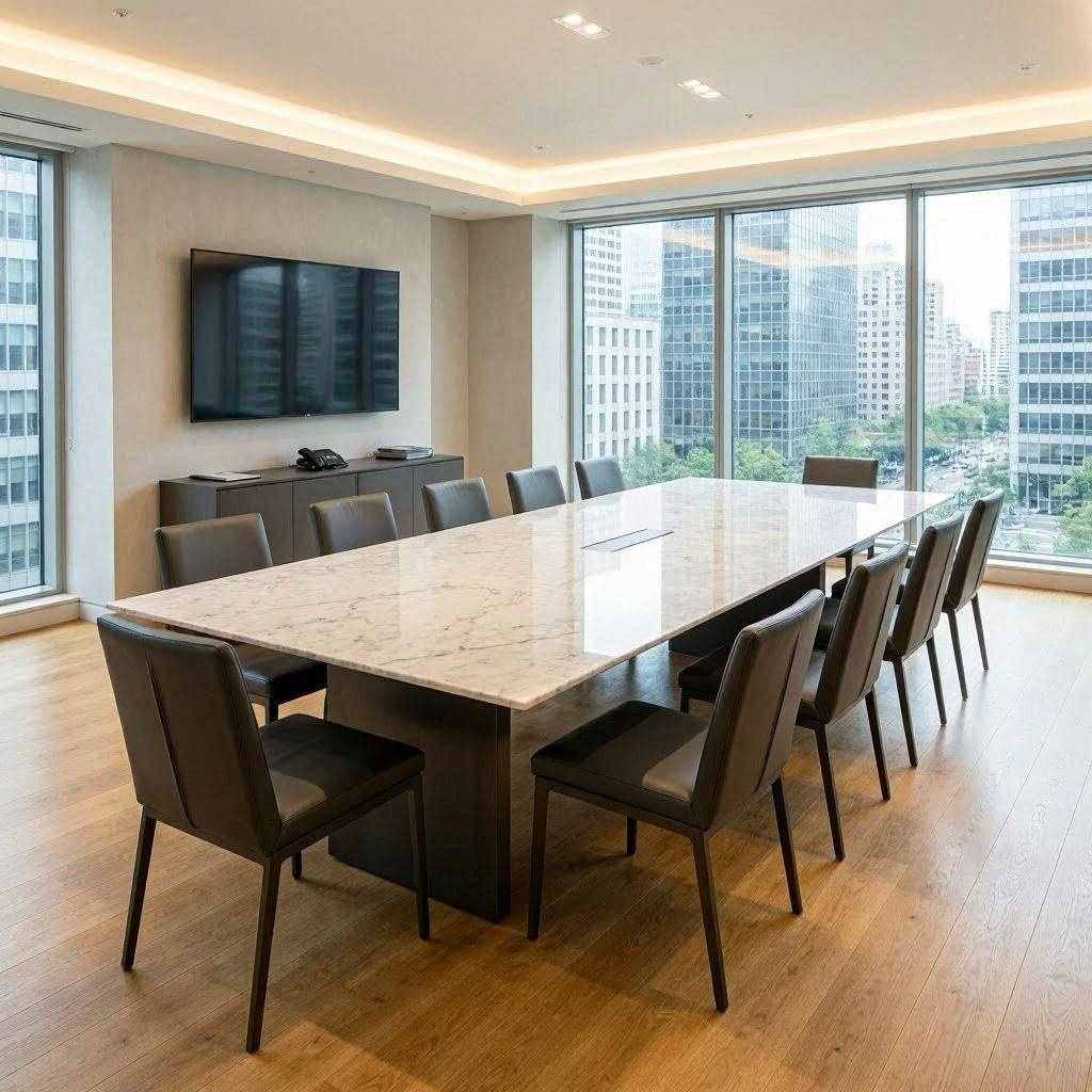 跨境业务团队写字楼办公中的财务室私密性碰到会议预约冲突应由哪个岗位跟进